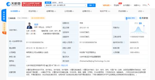 關聯公司注冊資本增至5.3億美元 增幅約10.4